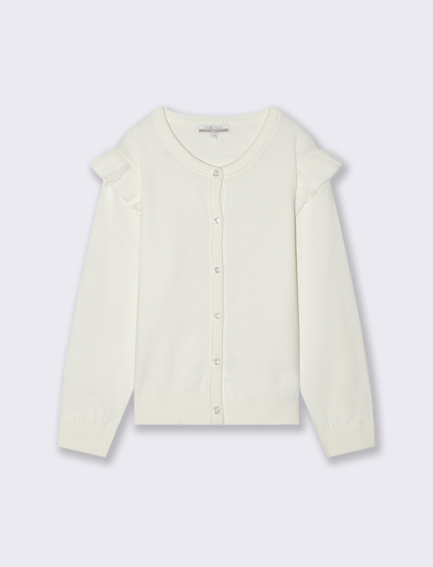 Cardigan da bambina - Bianco sporco