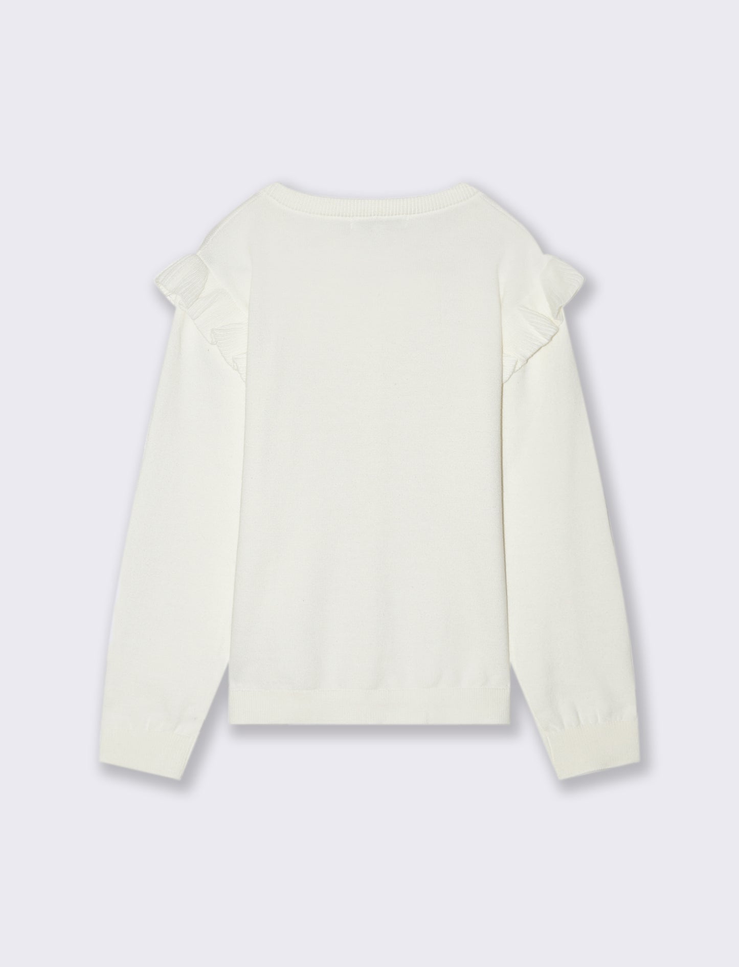 Cardigan da bambina - Bianco sporco