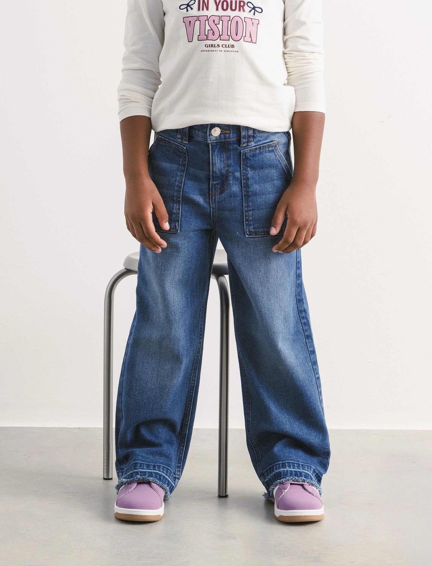 Denim modello culotte. - Denim