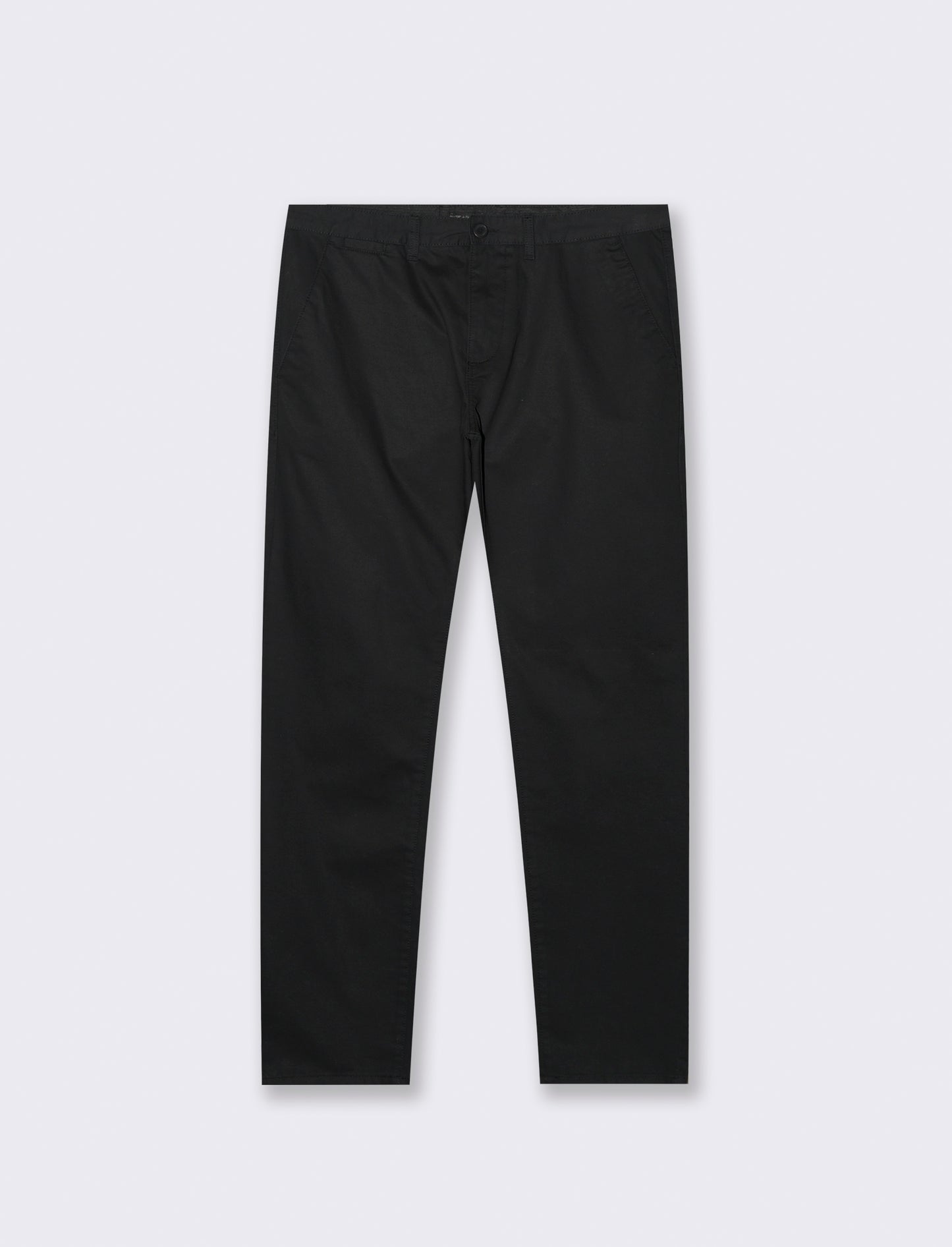PANTALONI BASIC CHINO REGULAR FIT - Nero