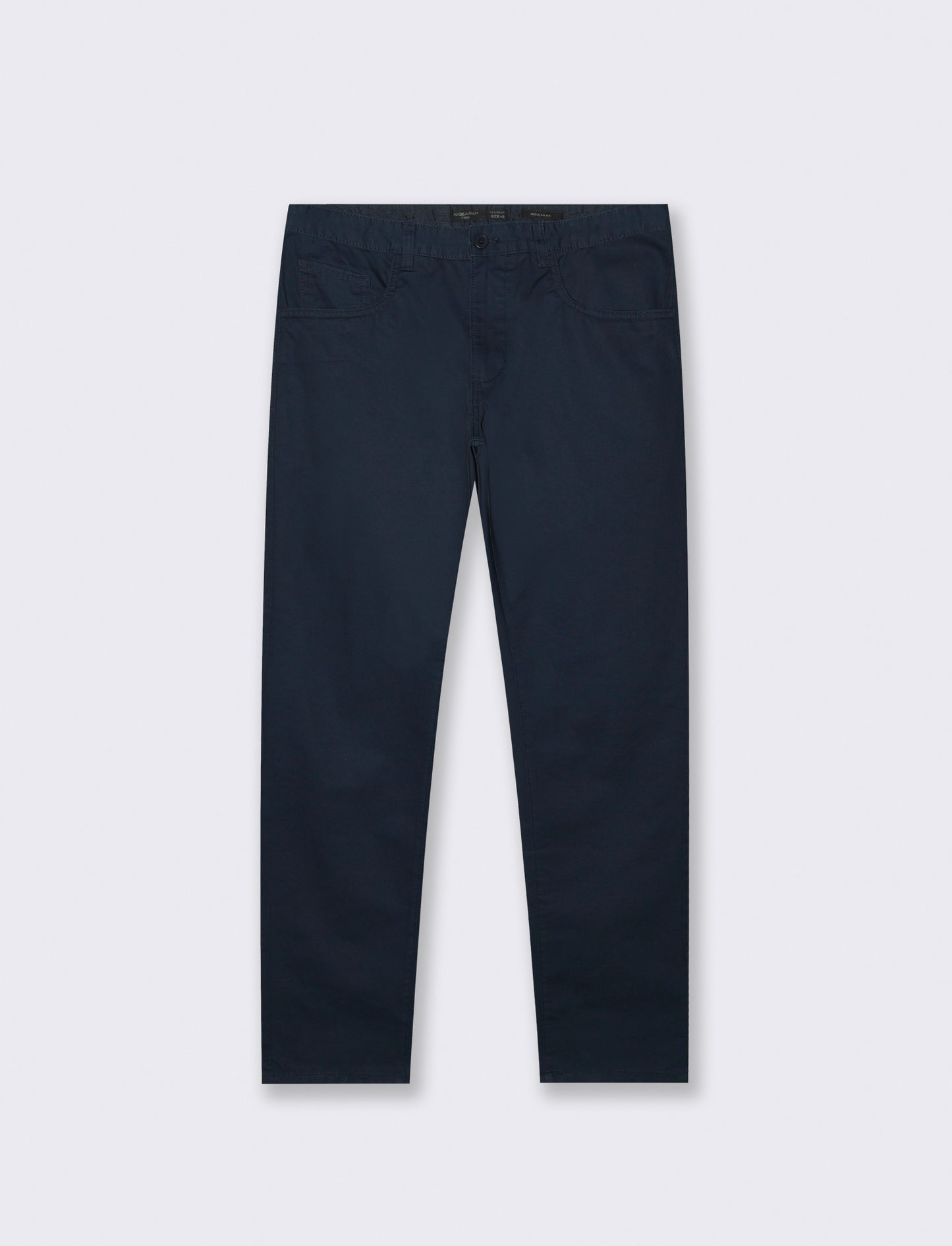 PANTALONI BASIC 5 TASCHE REGULAR FIT - Blu