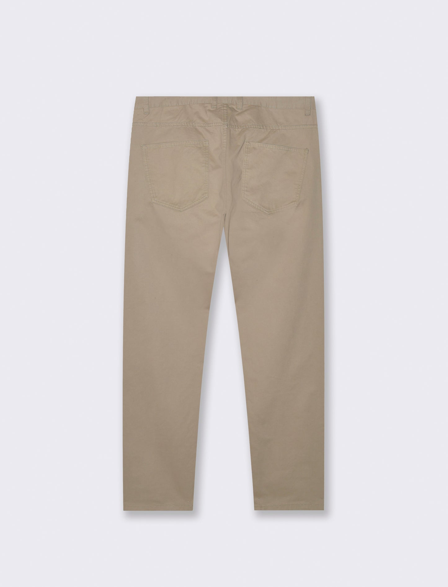PANTALONI BASIC 5 TASCHE REGULAR FIT - Beige