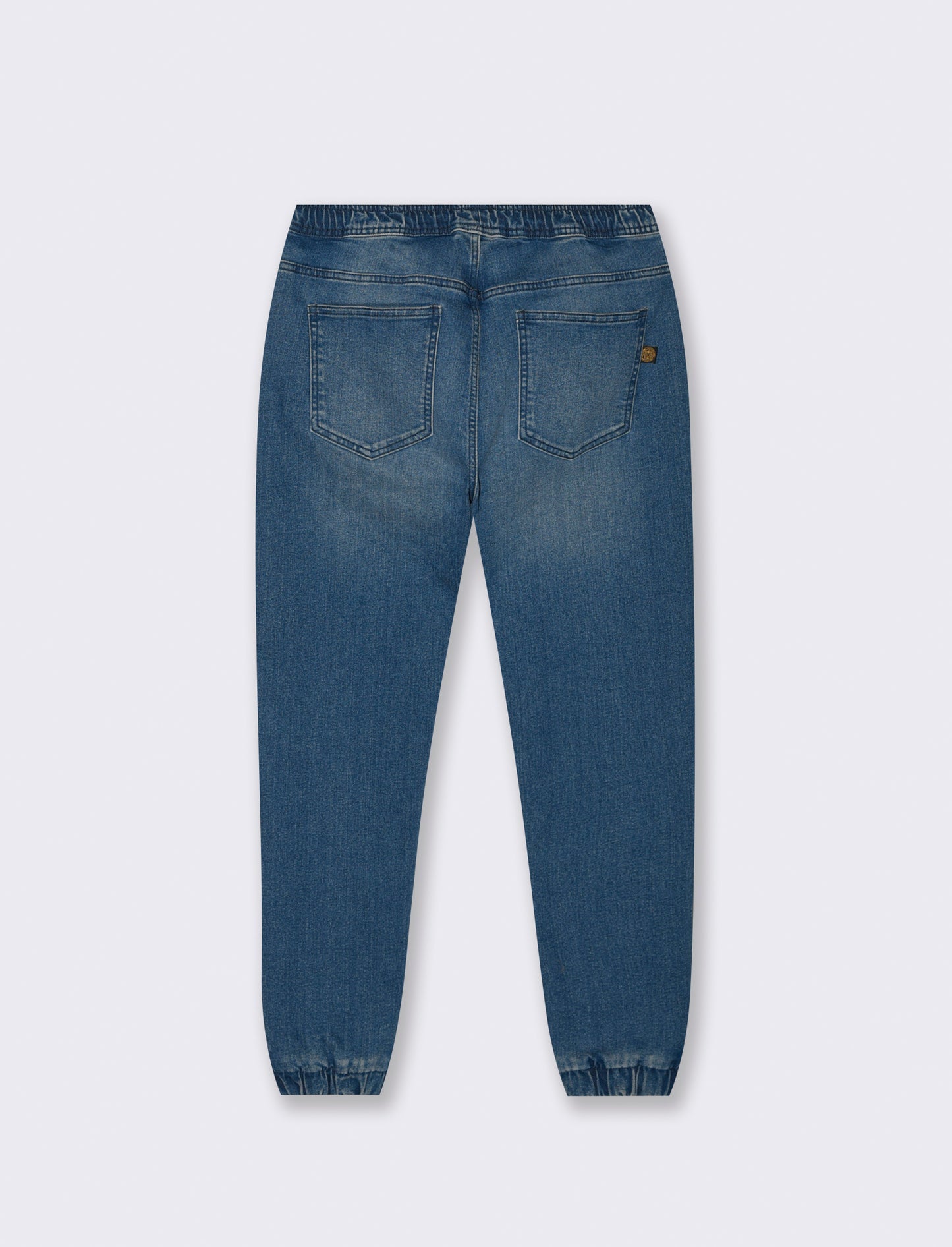 JEANS CON VITA JOGGER - Denim