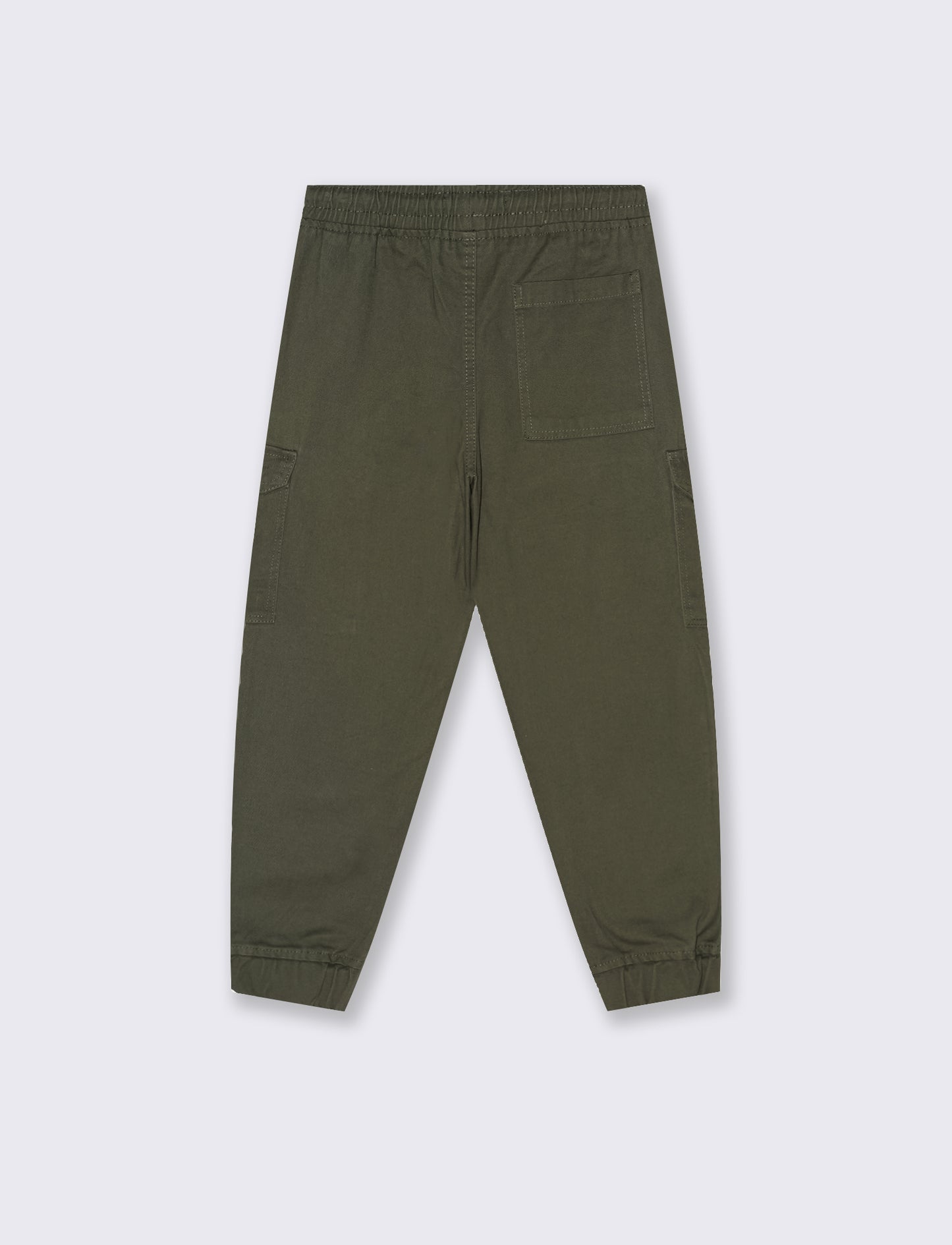 Jogging cargo. - Verde militare
