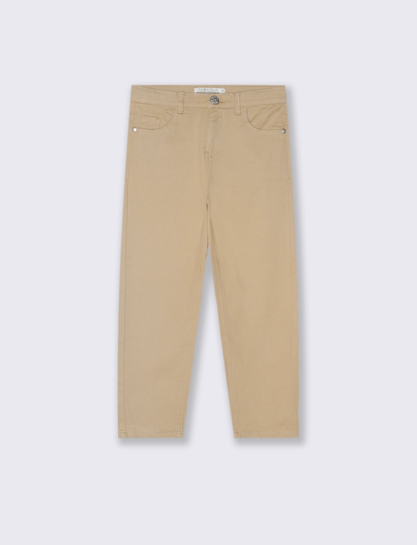 PANTALONI CINQUE TASCHE - Beige