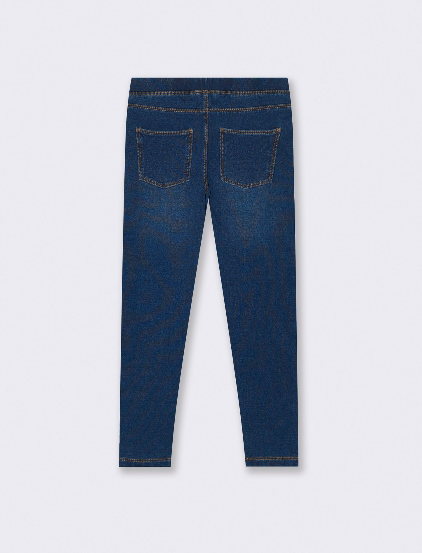 Leggings effetto denim. - DENIM SCURO