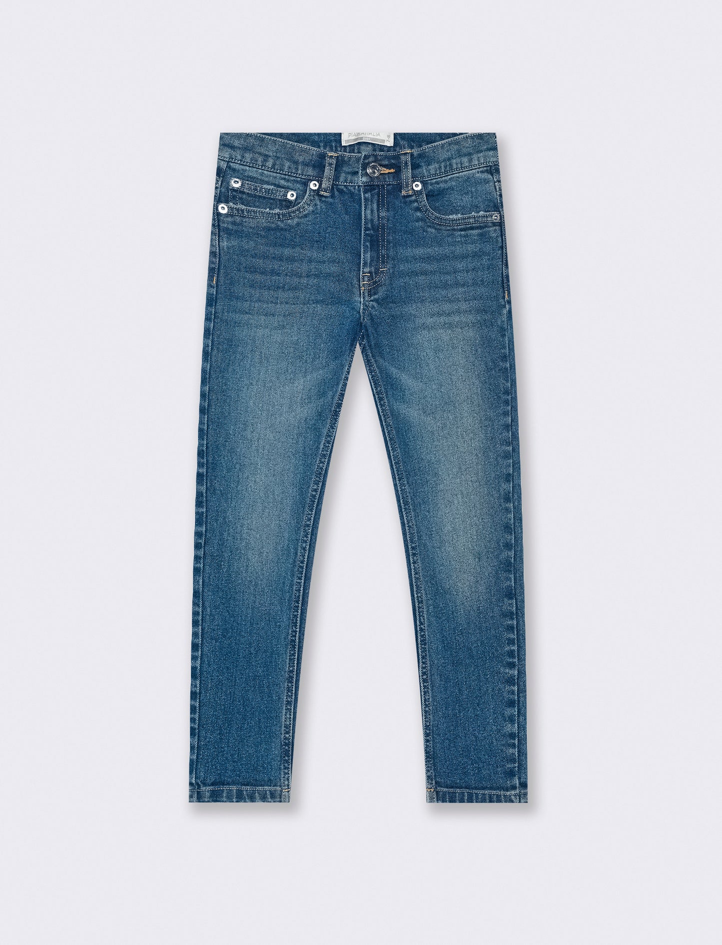 Jeans skinny da bambina. - Denim