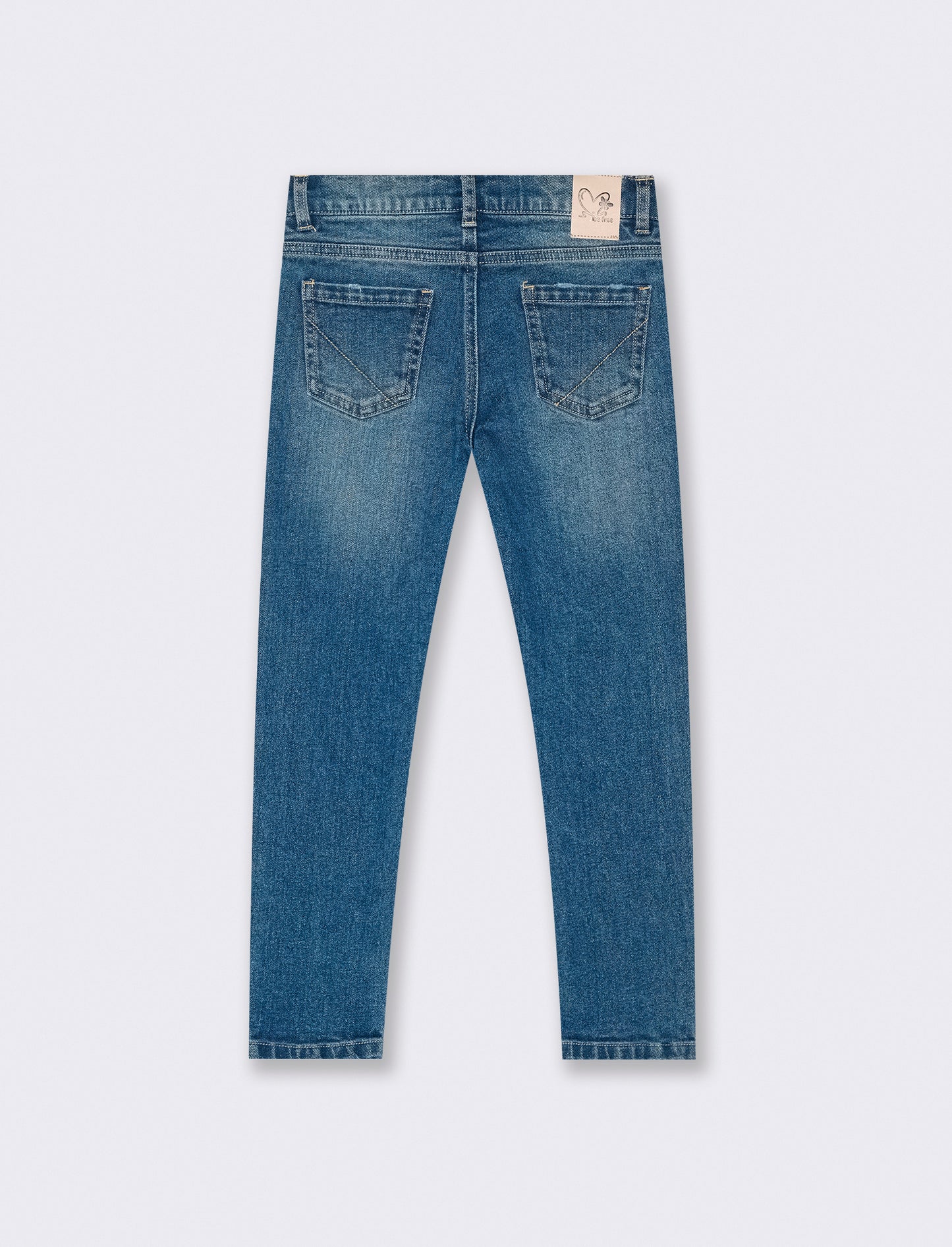 Jeans skinny da bambina. - Denim