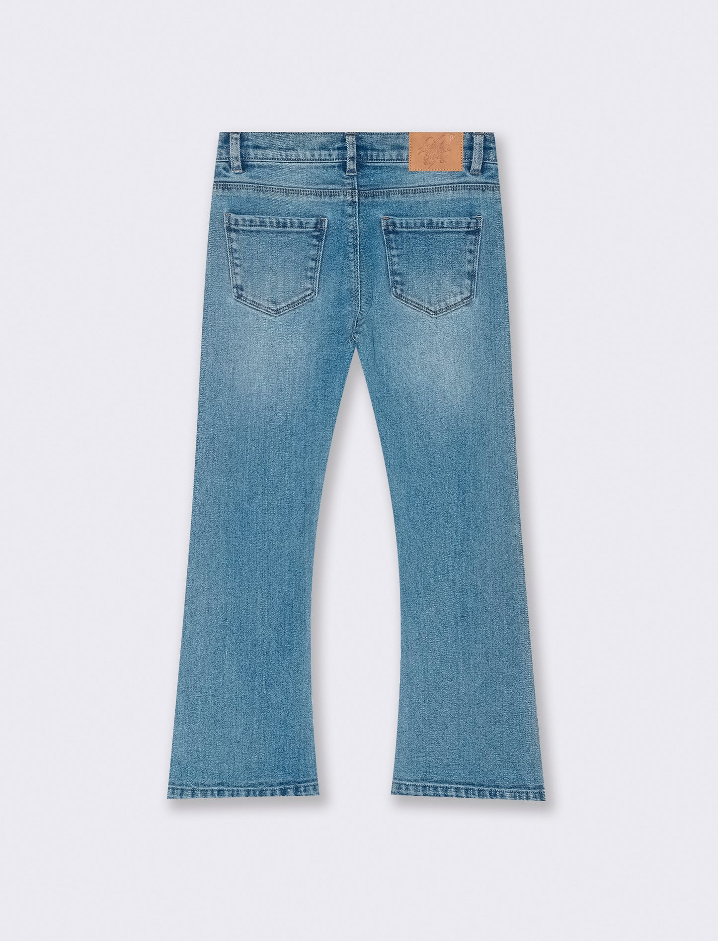 Jeans bambina flare fit. - Denim