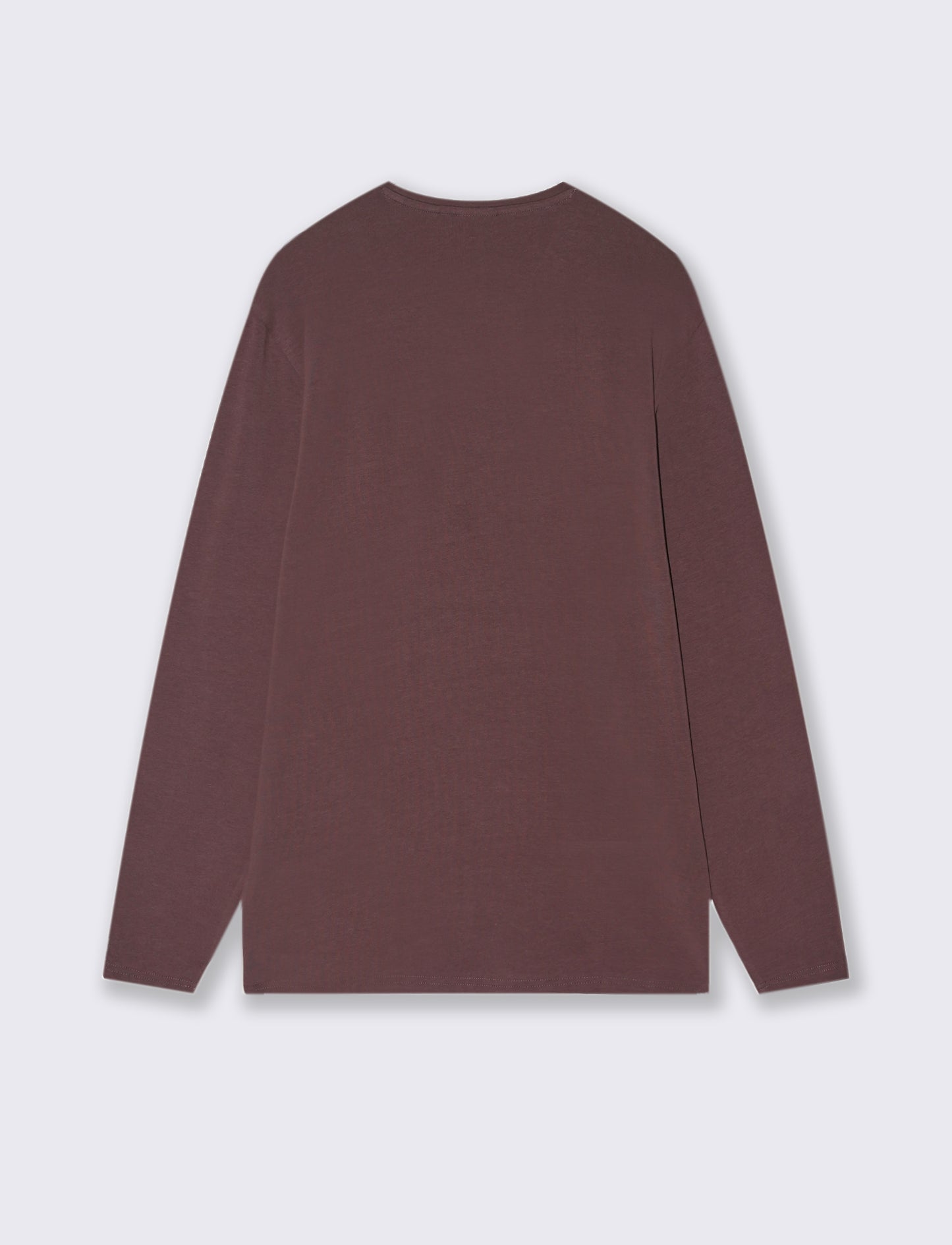 T-SHIRT BASIC SLIM FIT - Bordeaux