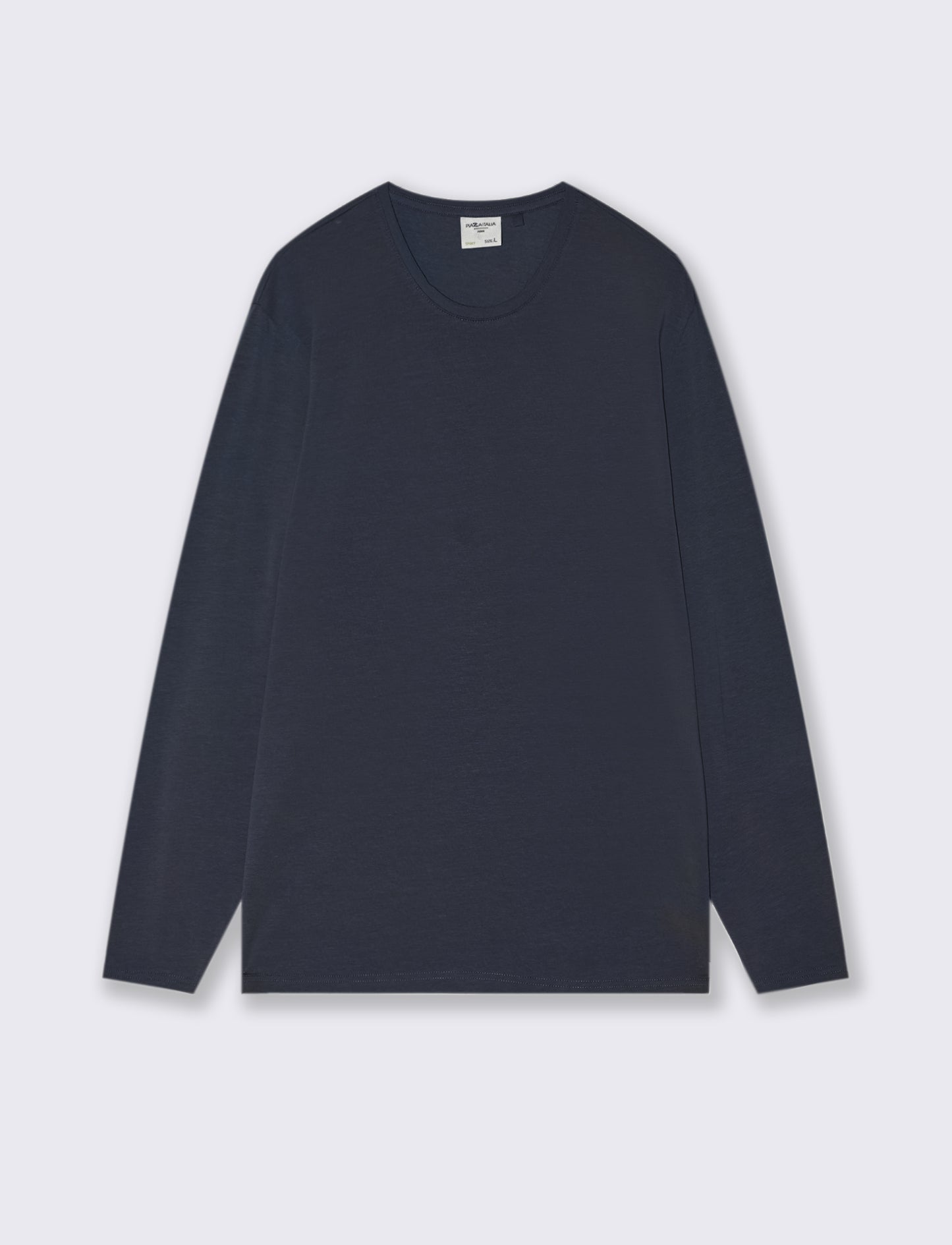 T-SHIRT BASIC SLIM FIT - Blu