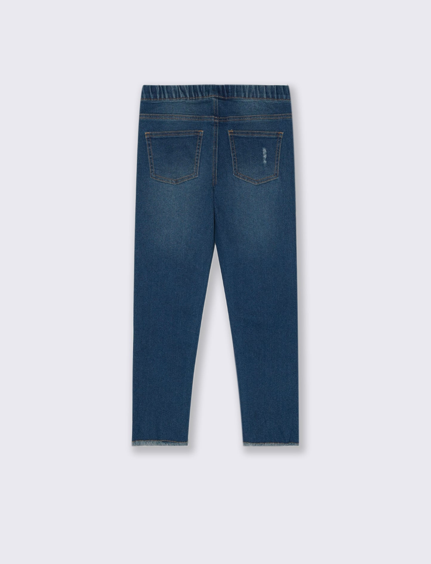 Jeggings aderente in denim - Denim