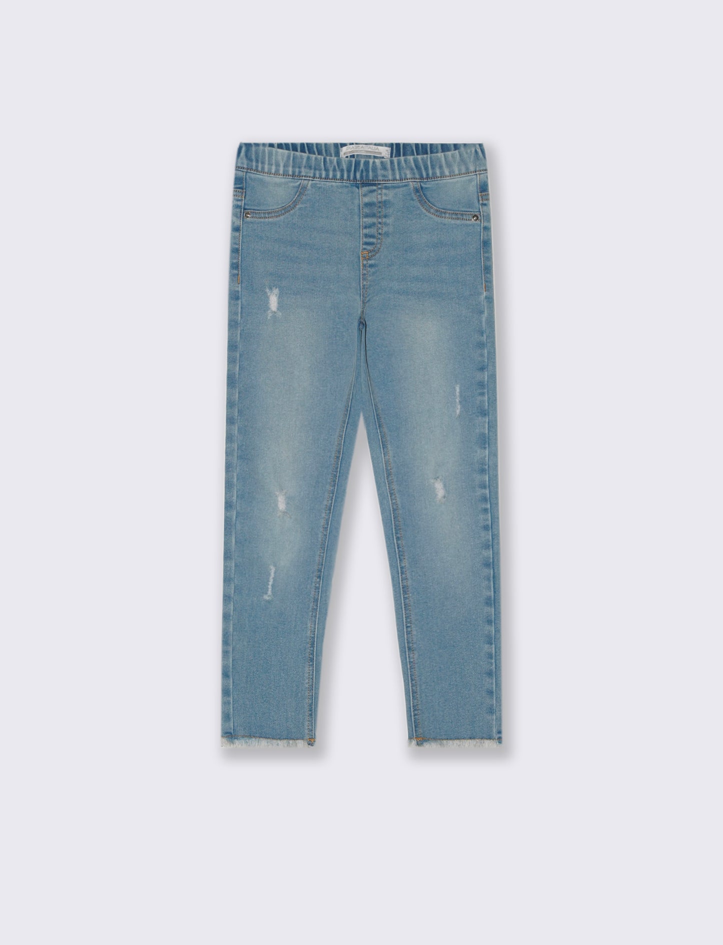 Jeggings aderente in denim - Denim chiaro