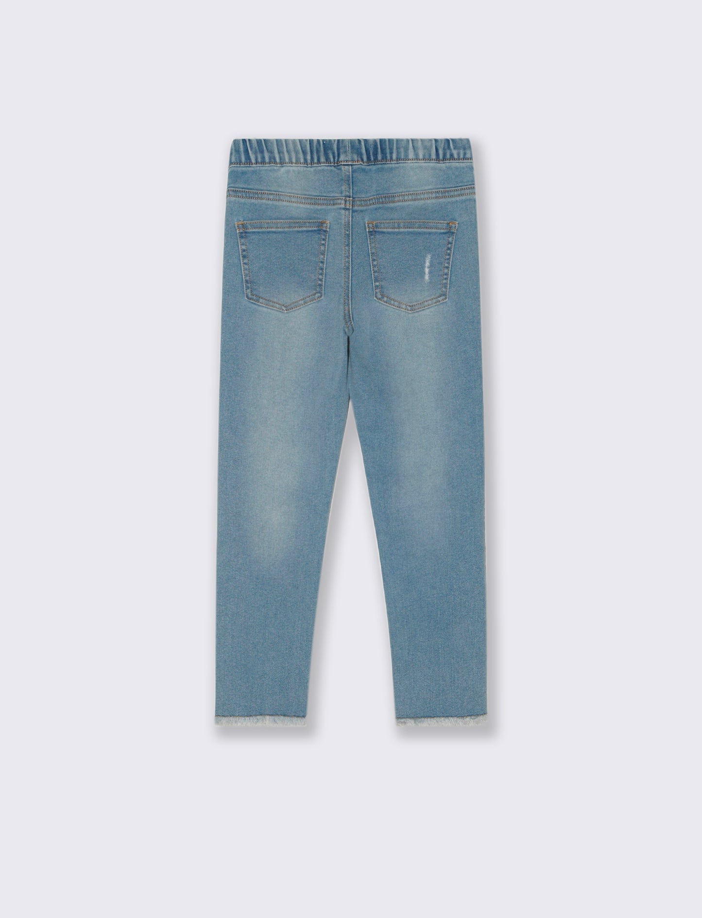 Jeggings aderente in denim - Denim chiaro