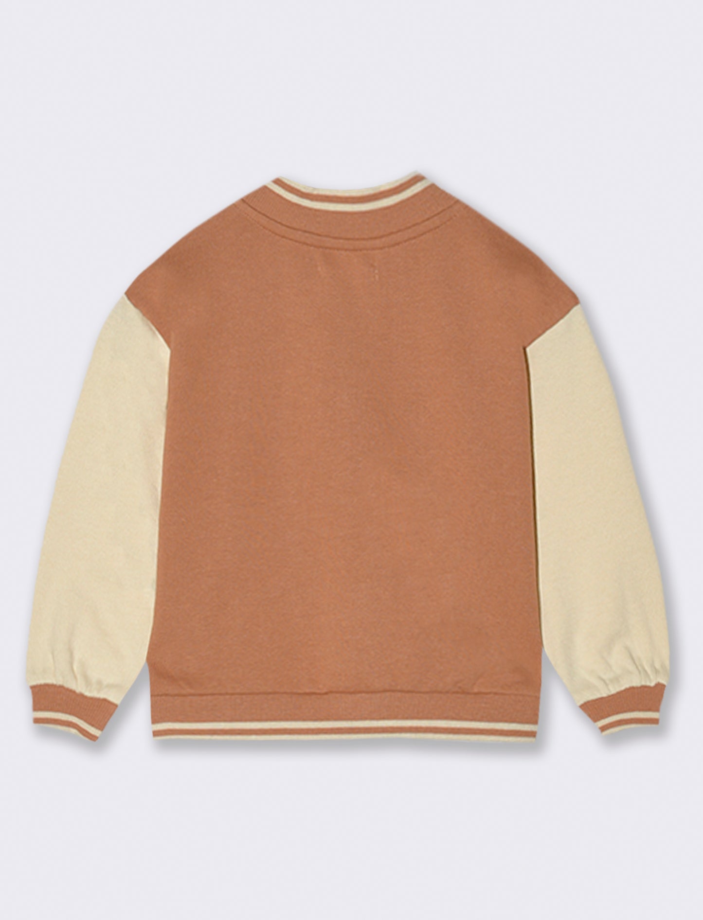 Giacca stile college - Beige biscotto