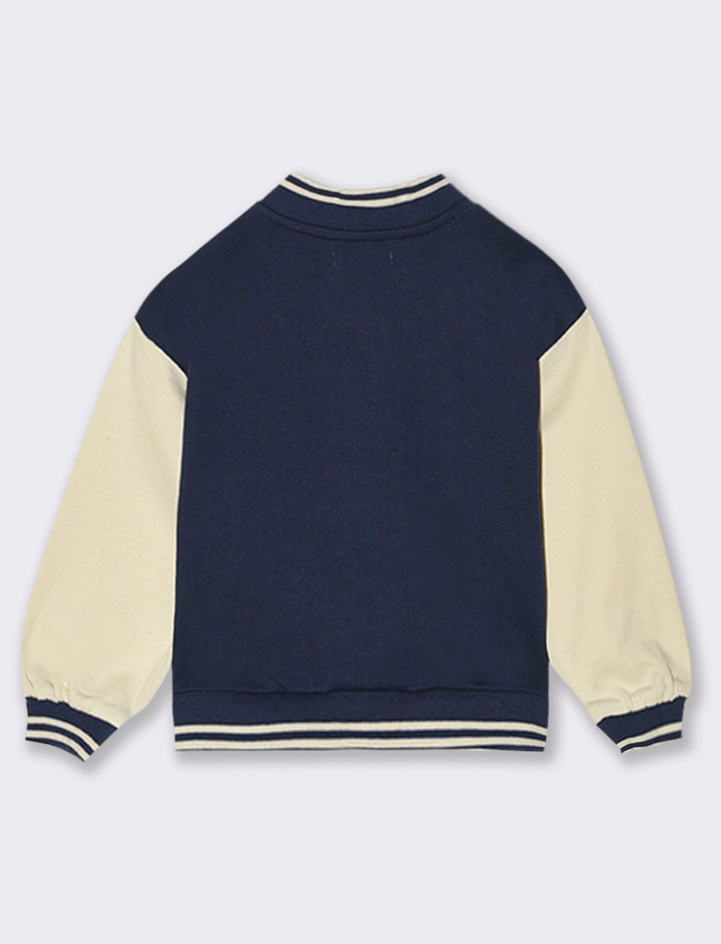 Giacca stile college - Blu