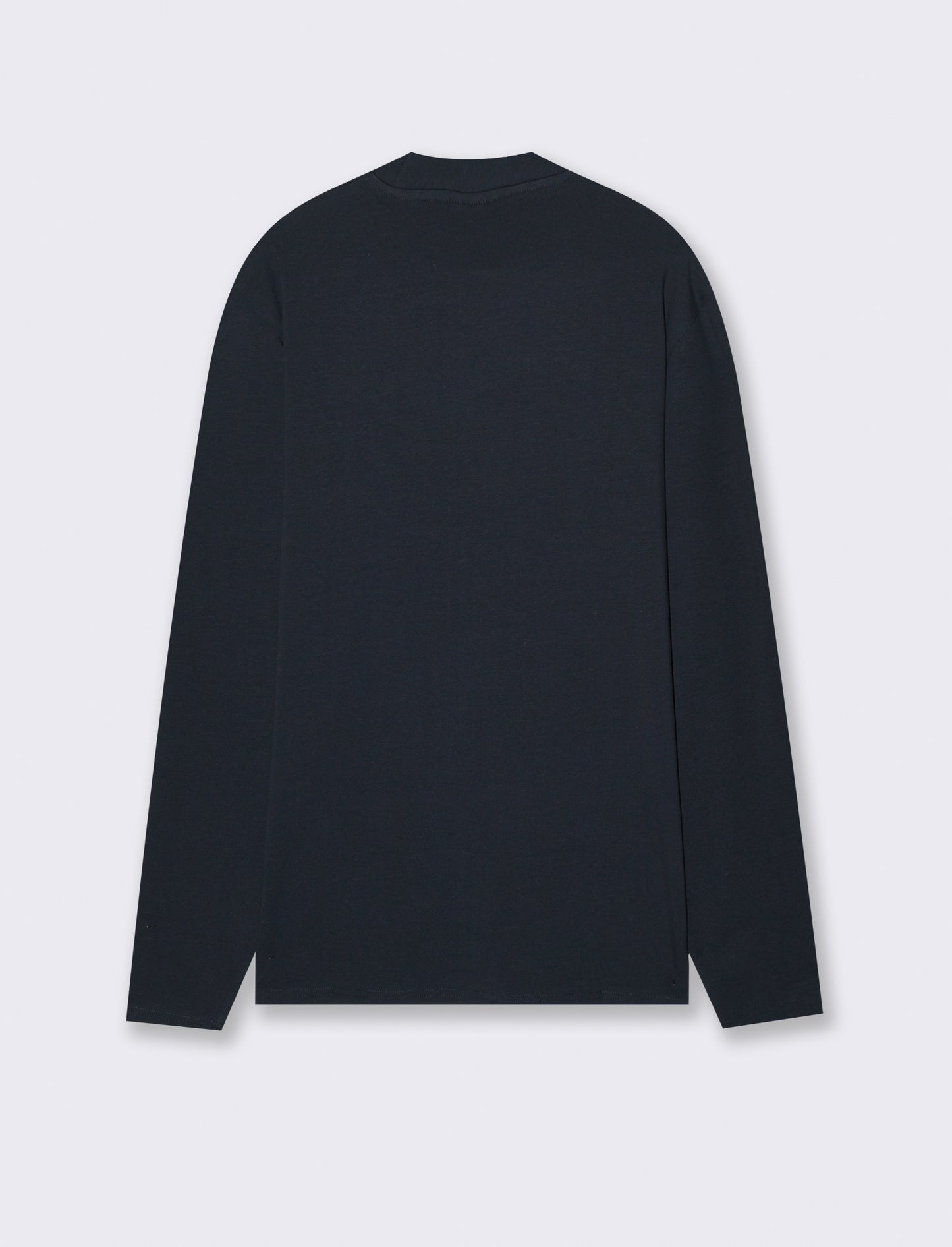 T-SHIRT LUPETTO BASIC SLIM FIT - Blu