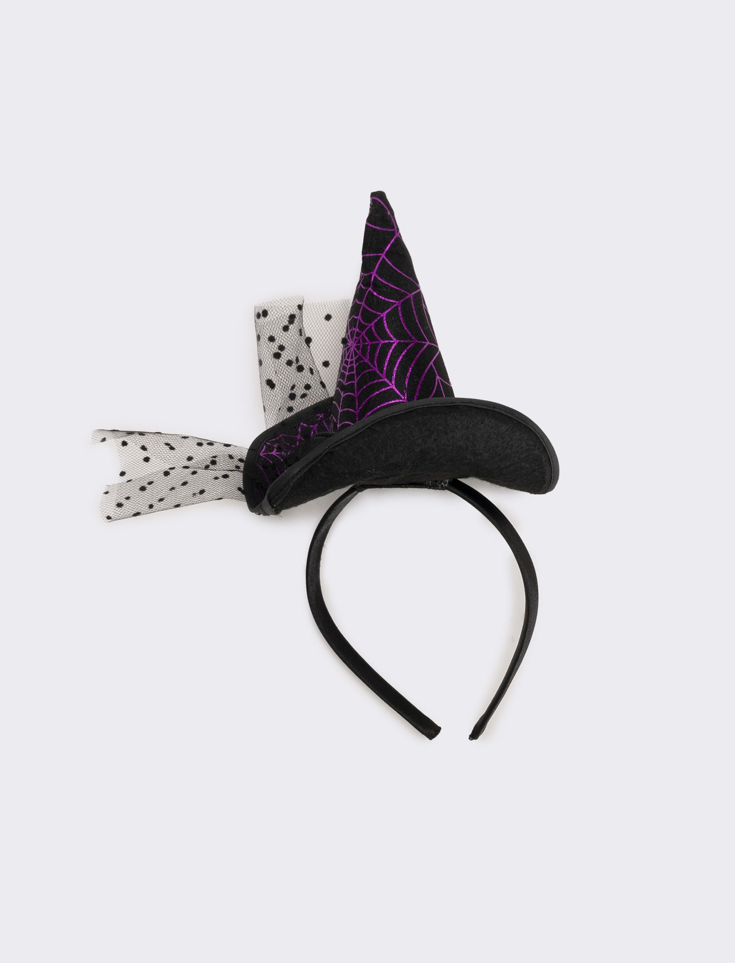 Cerchietto halloween bambina vari soggetti - Viola