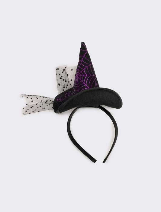 Cerchietto halloween bambina vari soggetti - Viola
