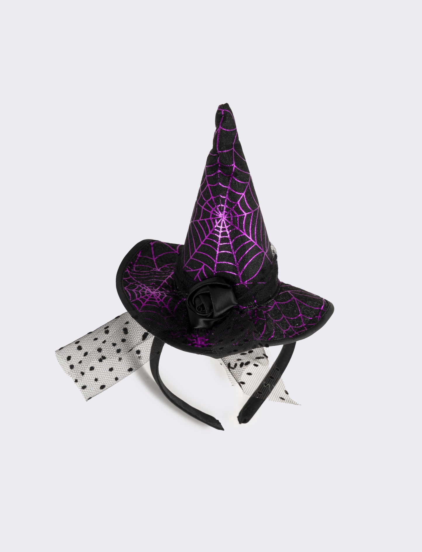 Cerchietto halloween bambina vari soggetti - Viola