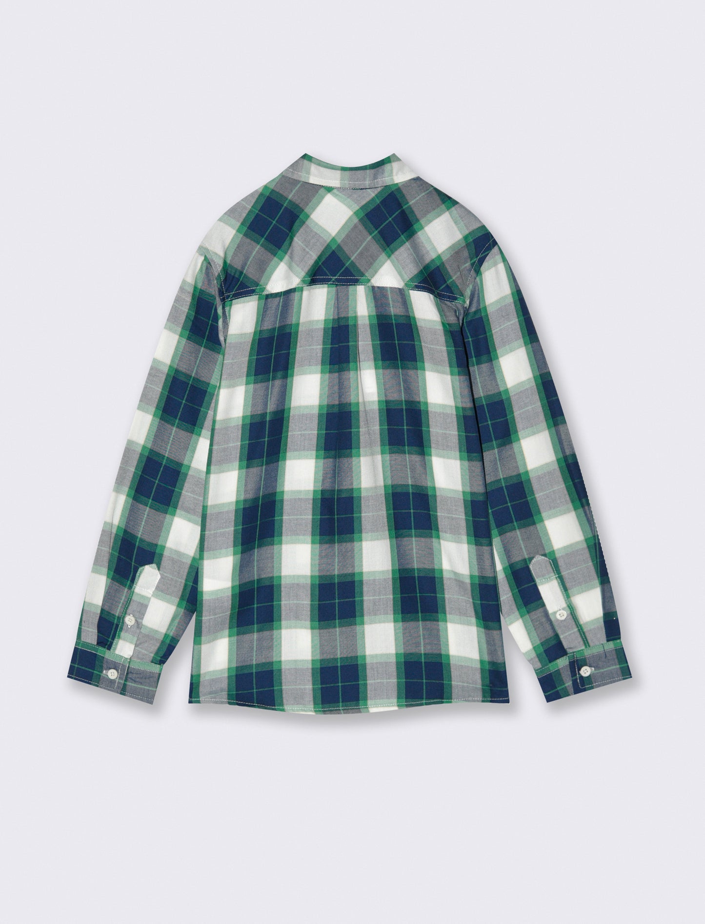CAMICIA IN COTONE - Verde