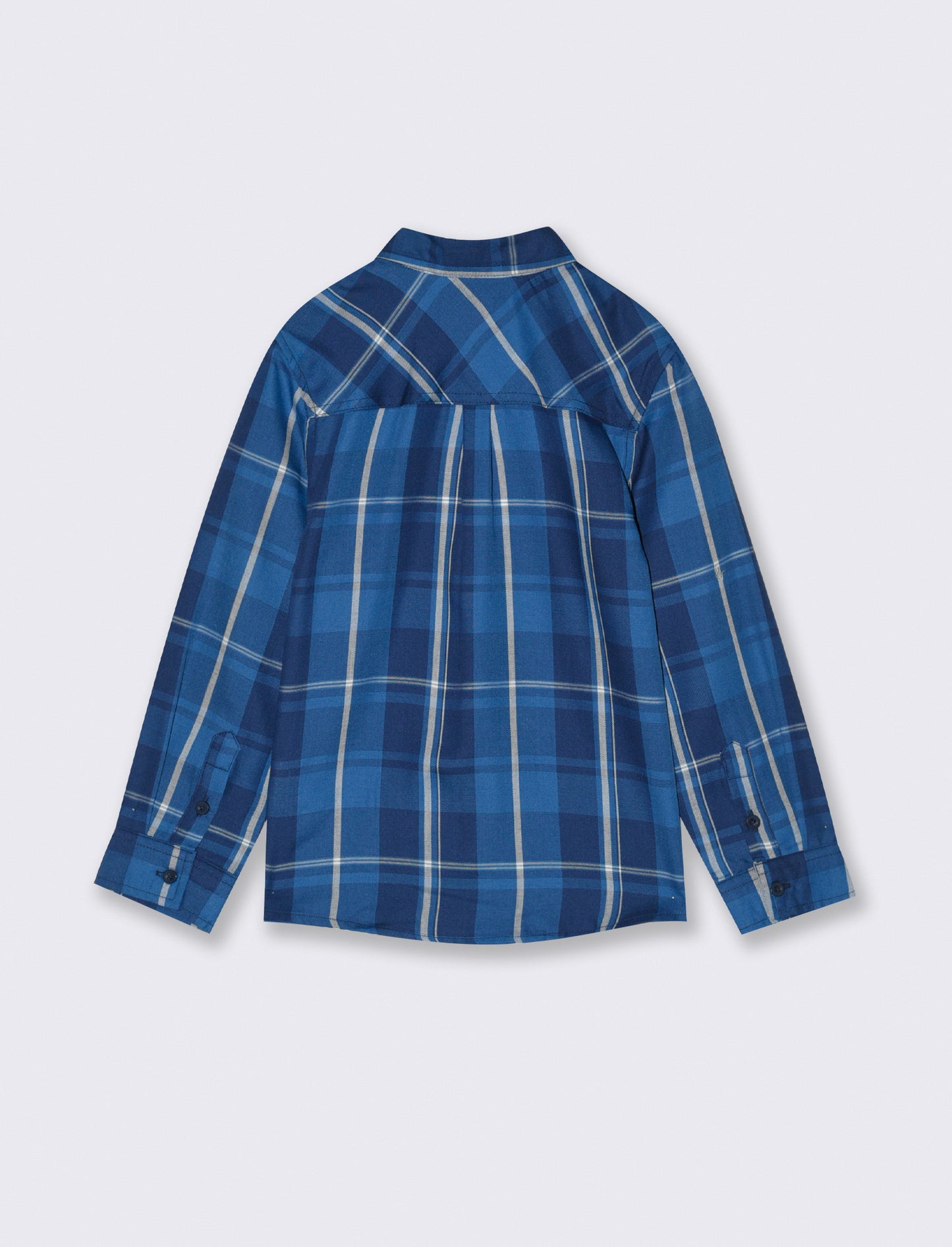 CAMICIA IN COTONE - Blu