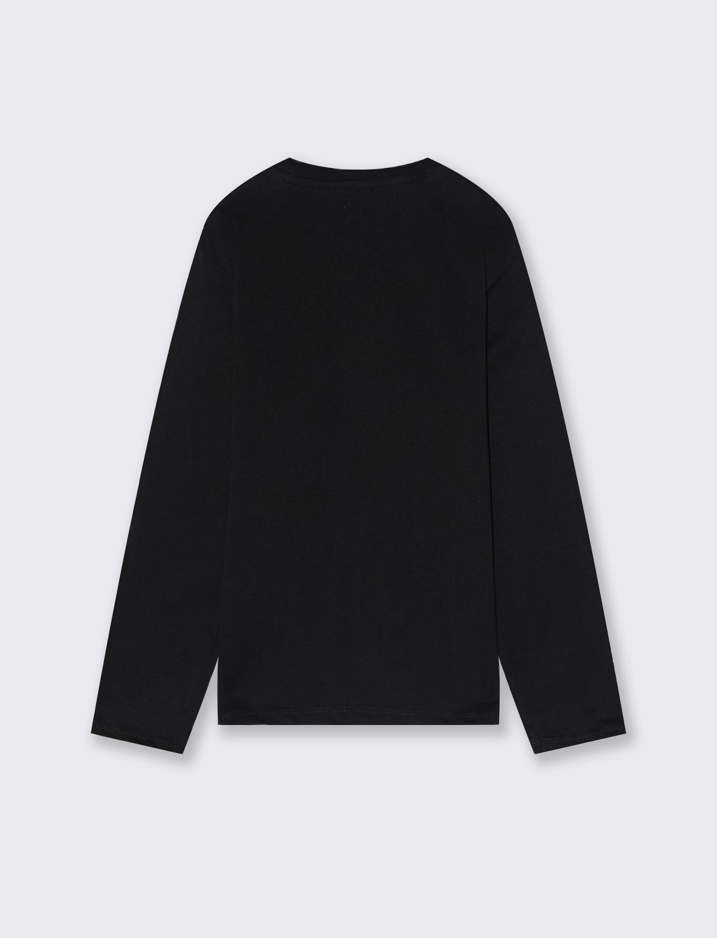 MAGLIETTA GIROCOLLO - Nero