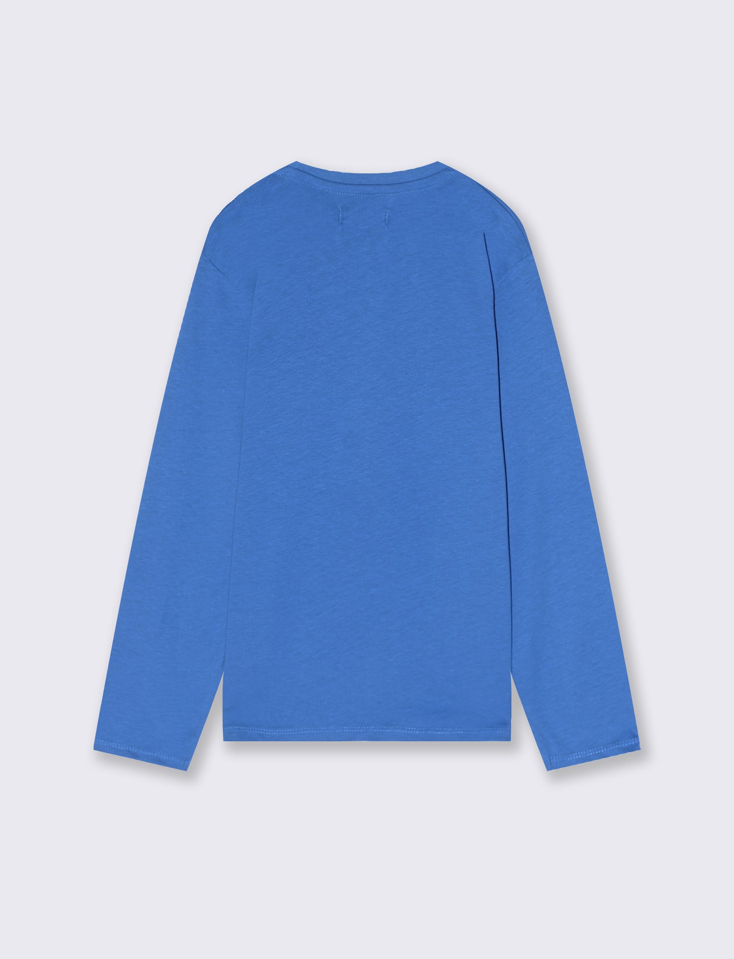 MAGLIETTA GIROCOLLO - Blu oceano