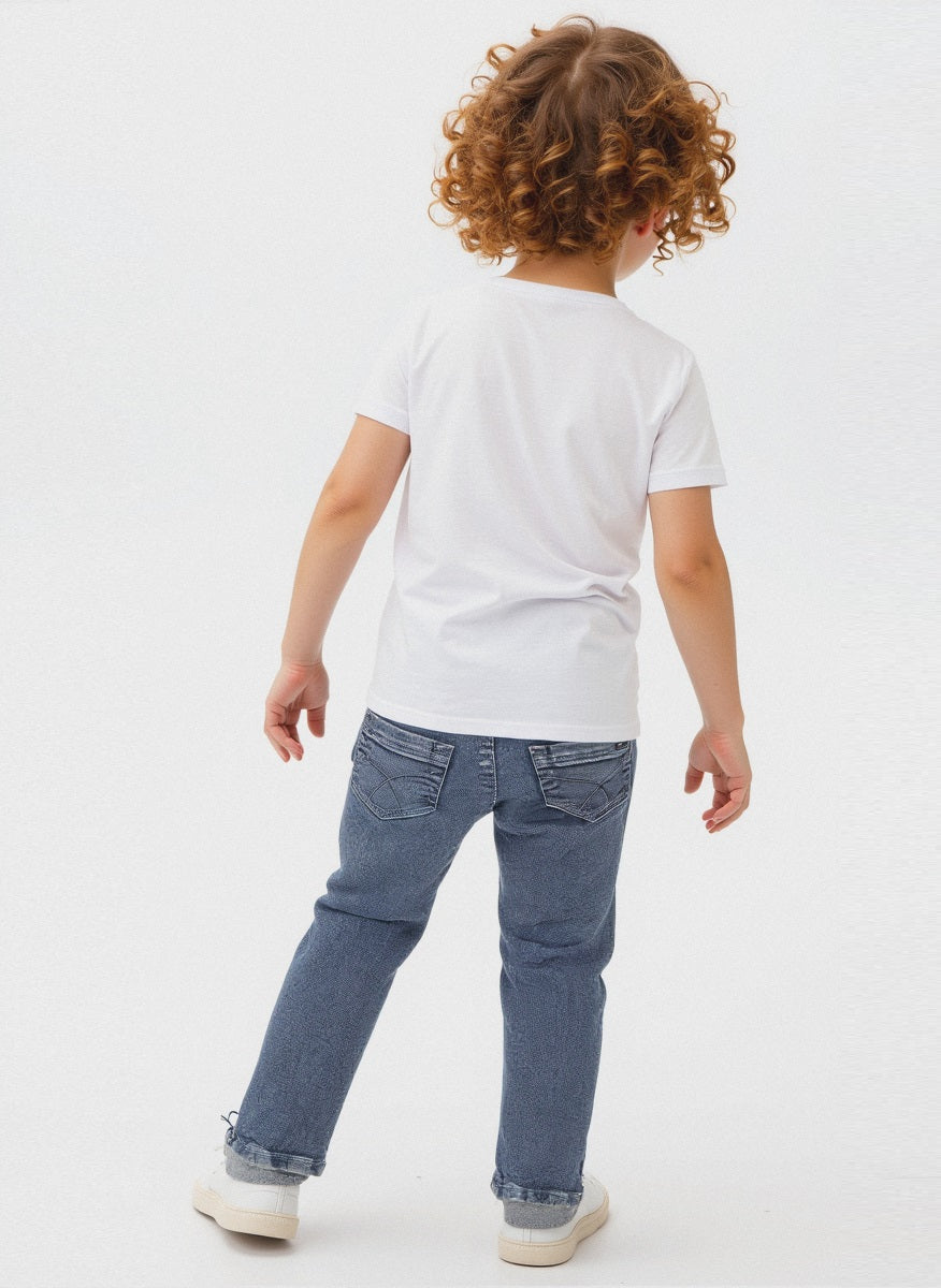 JEANS A ZAMPA - DENIM SCURO