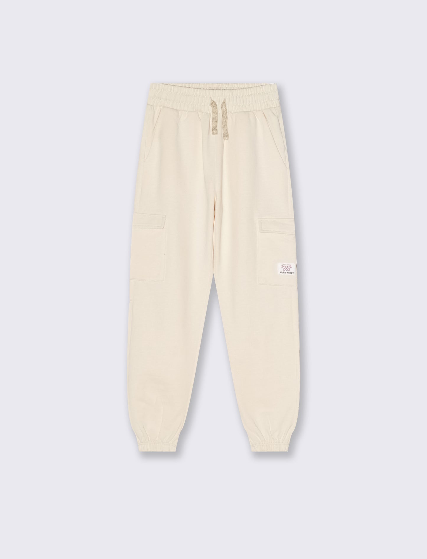 Jogger da bambina - Beige