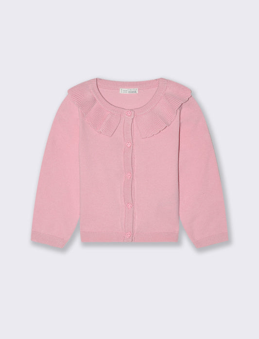 MAGLIETTA CON COLLETTO - Rosa