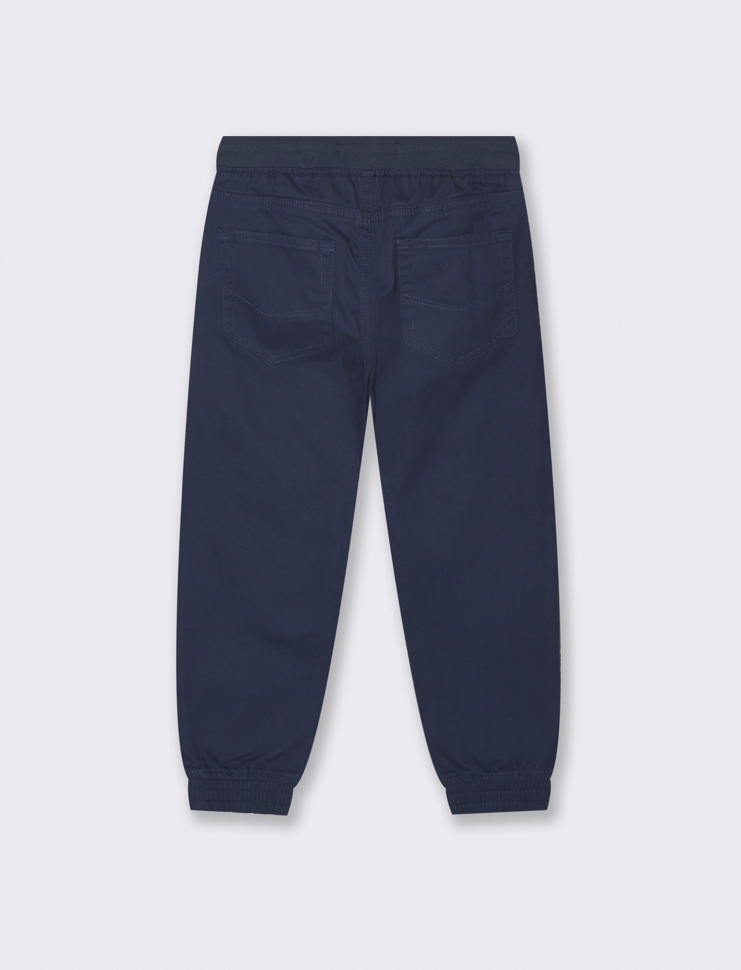 PANTALONI JOGGER IN COTONE - Blu
