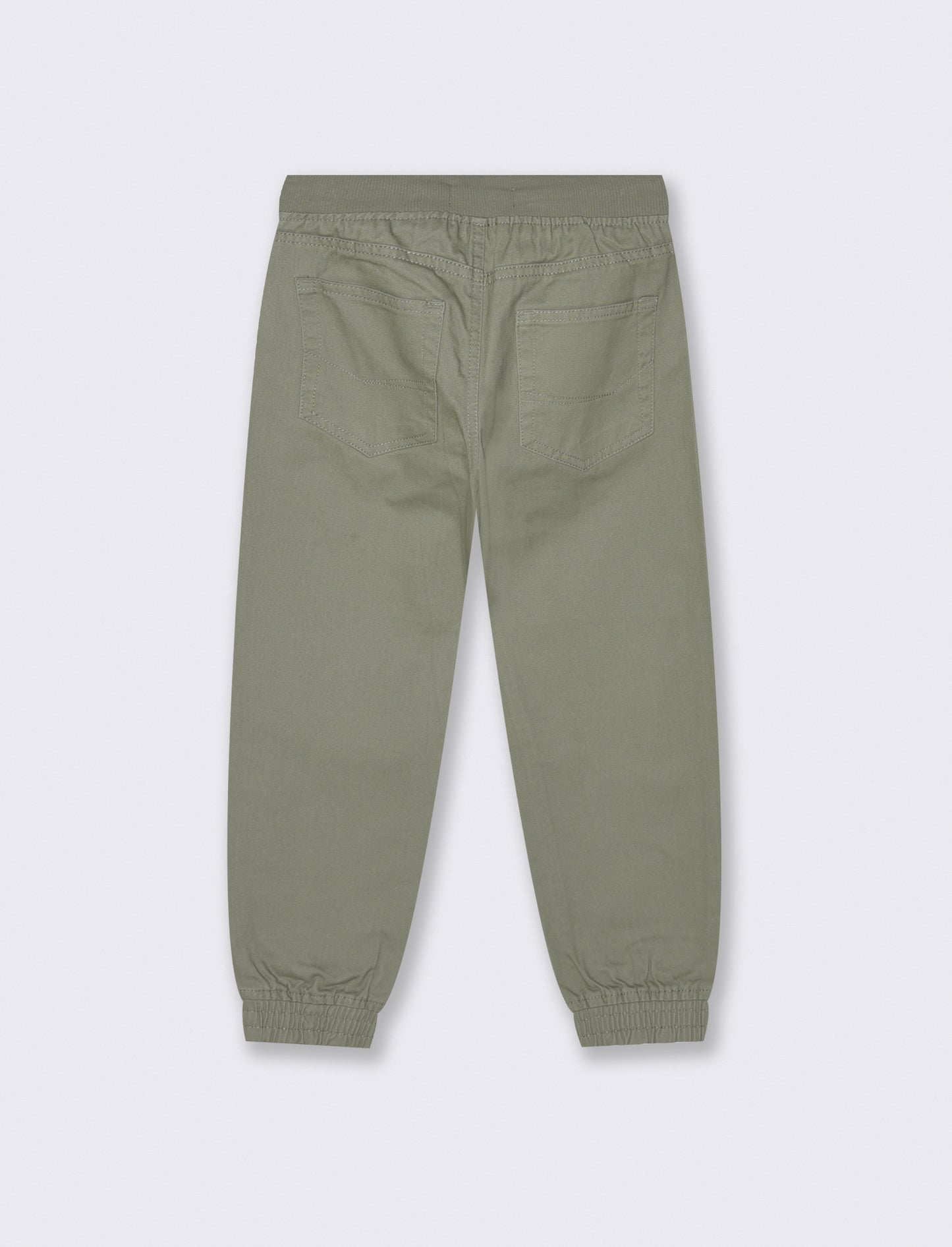 PANTALONI JOGGER IN COTONE - Verde militare