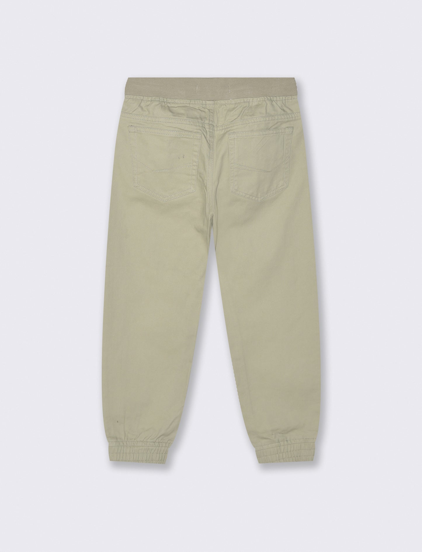 PANTALONI JOGGER IN COTONE - Beige