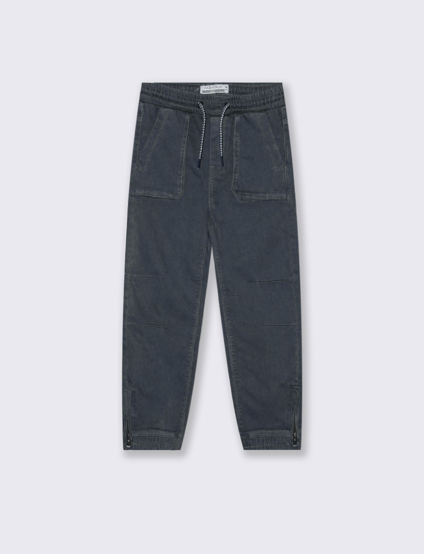 Jeans multicargo - Blu