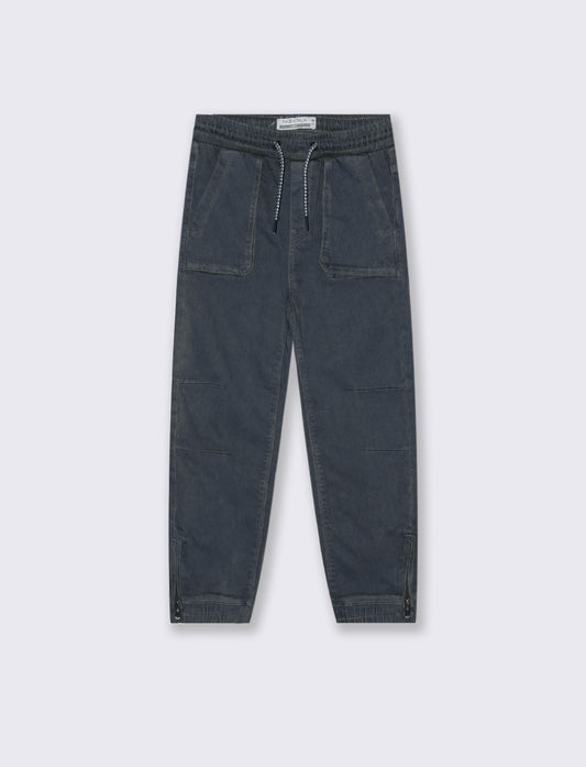 Jeans multicargo - Blu