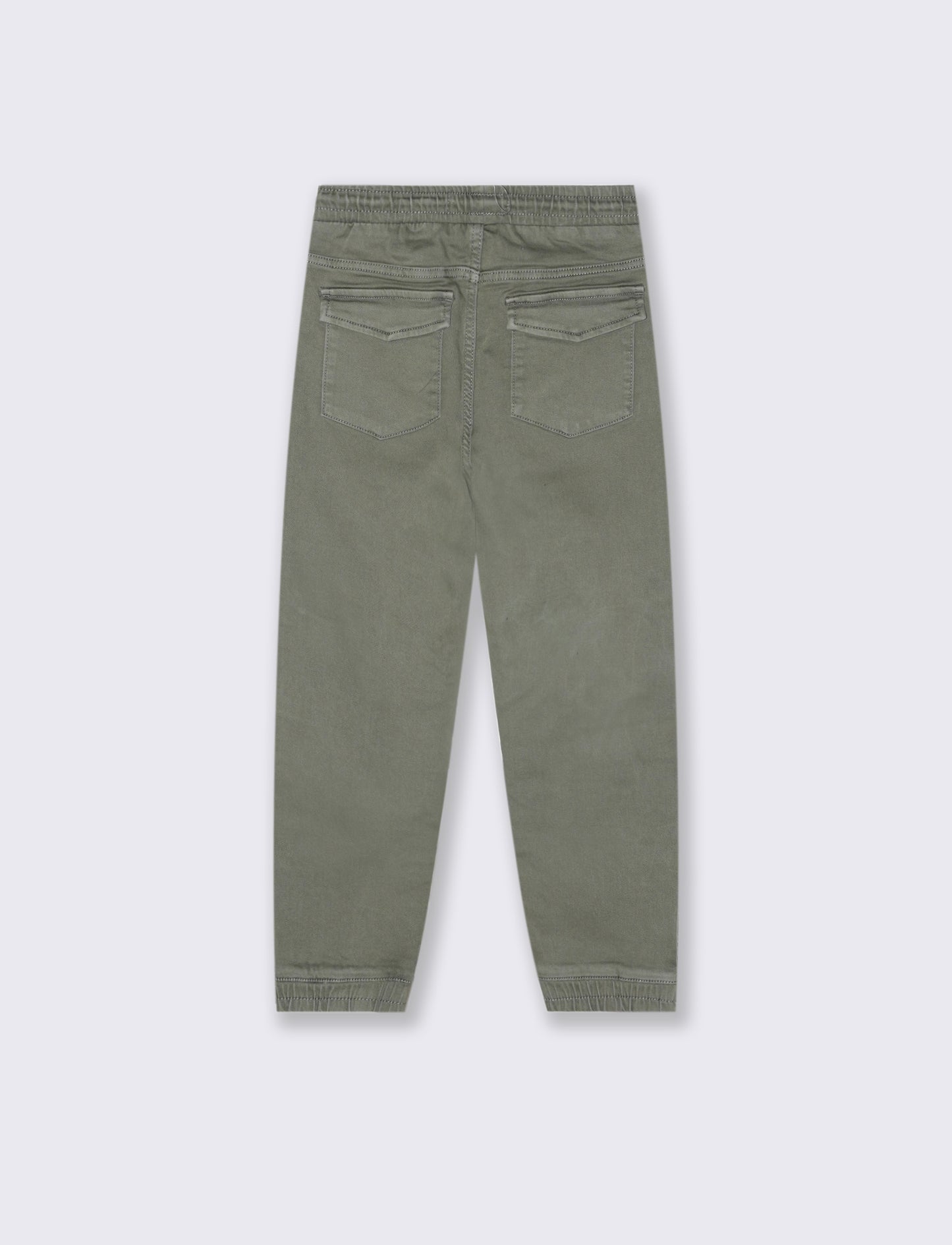 Jeans multicargo - Verde salvia