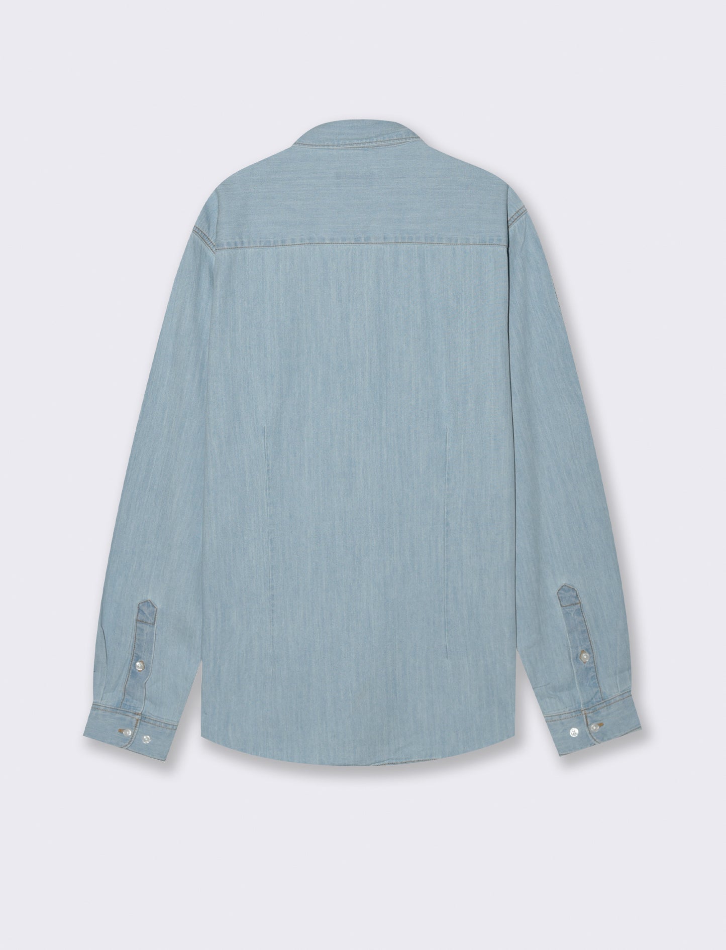 CAMICIA IN DENIM - Denim chiaro