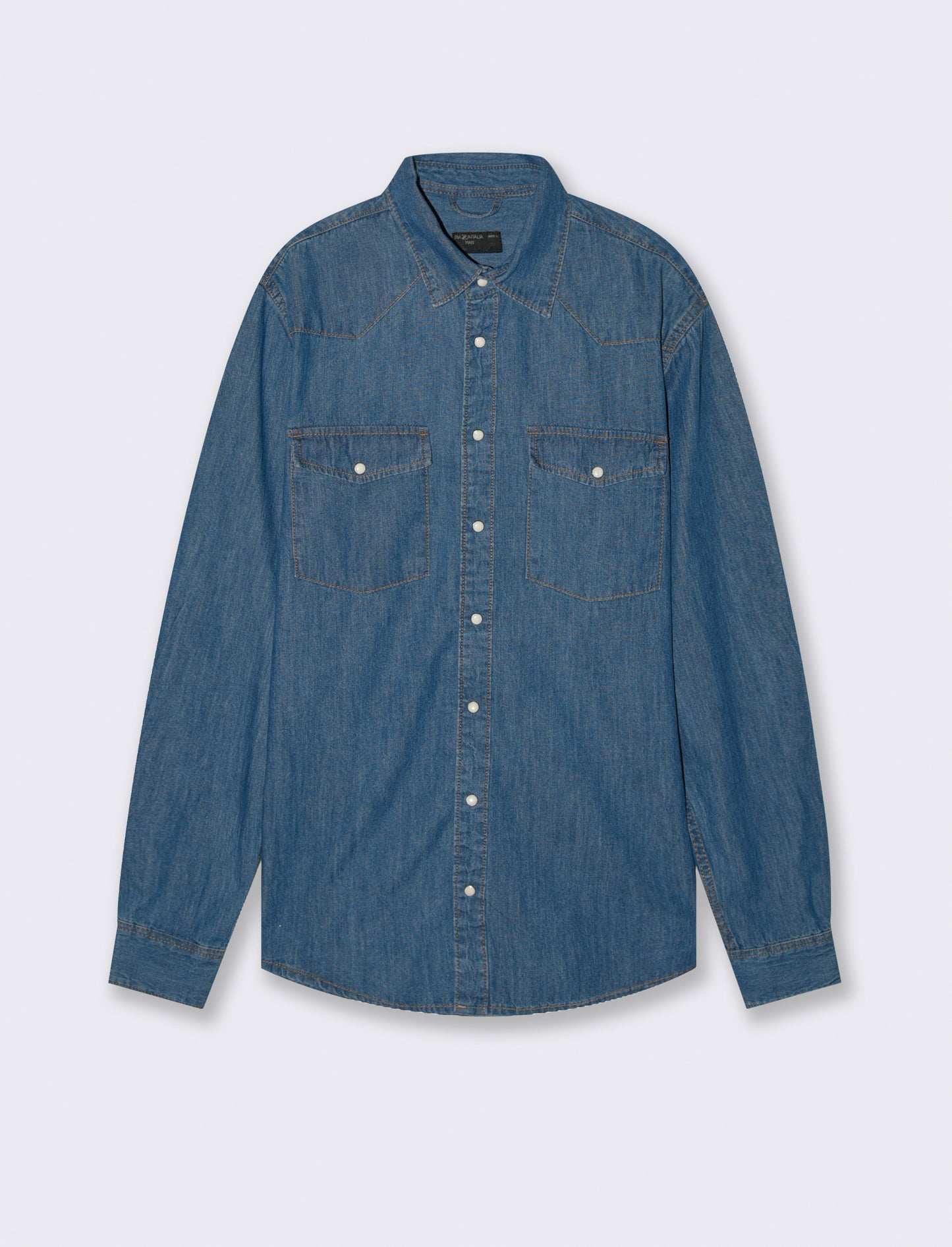 CAMICIA IN DENIM - Denim
