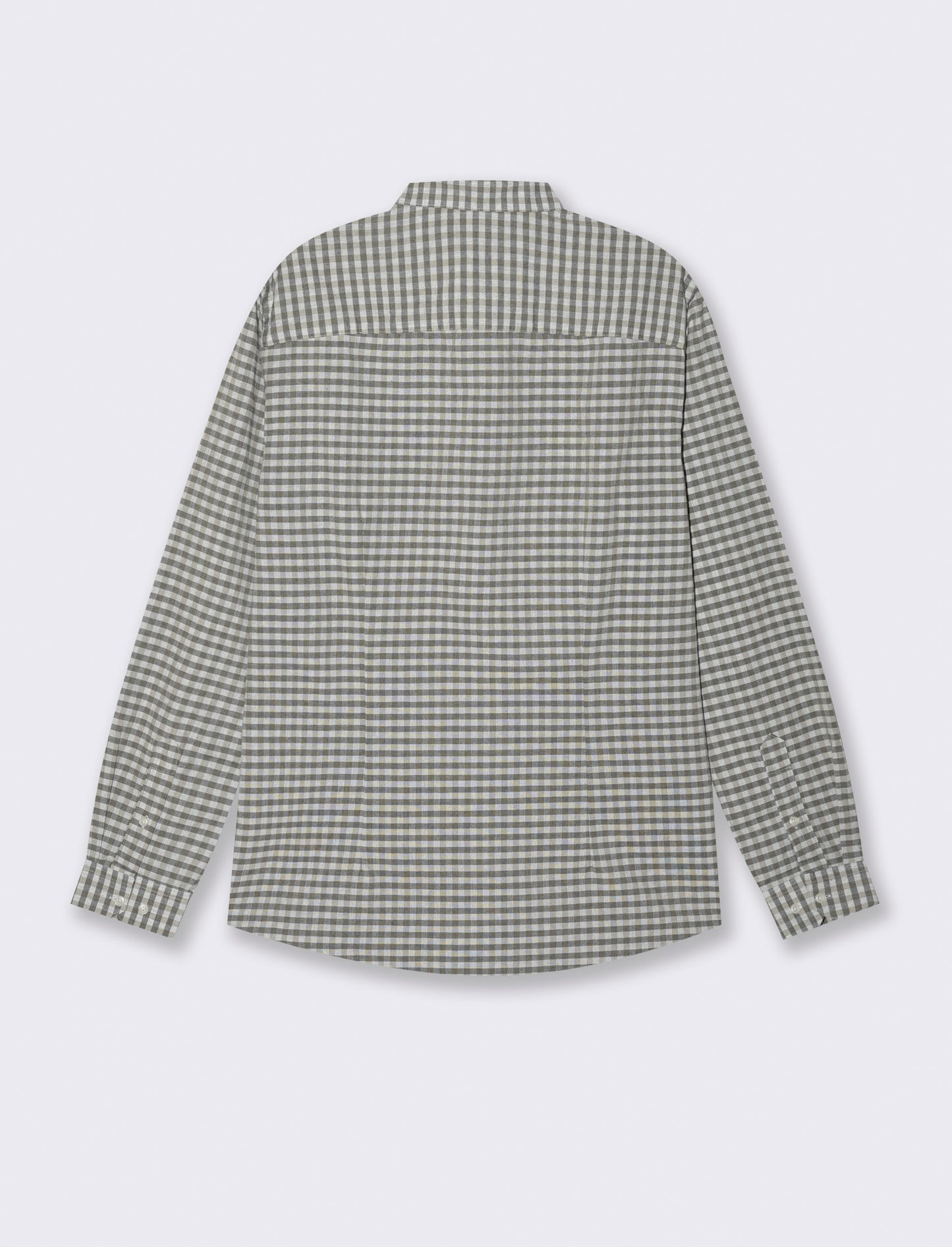 CAMICIA FANTASIA A QUADRI - Beige
