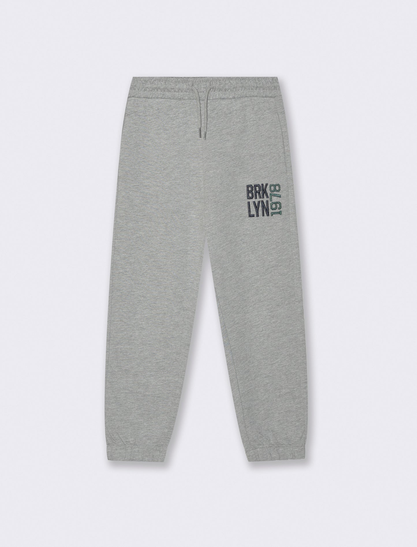 JOGGER in felpa - Grigio mel.