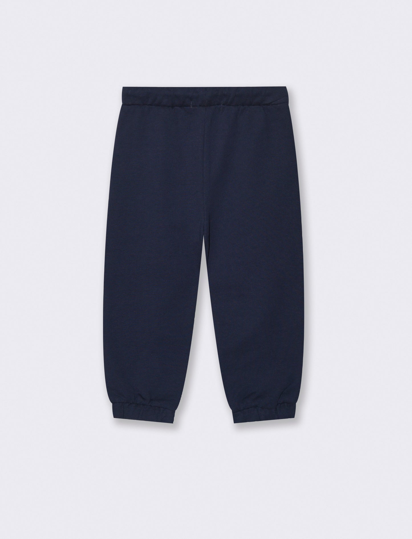 Jogger basico con stampa - Blu
