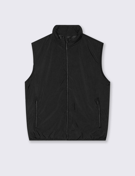 GIUBBOTTO BASIC SMANICATO - Nero