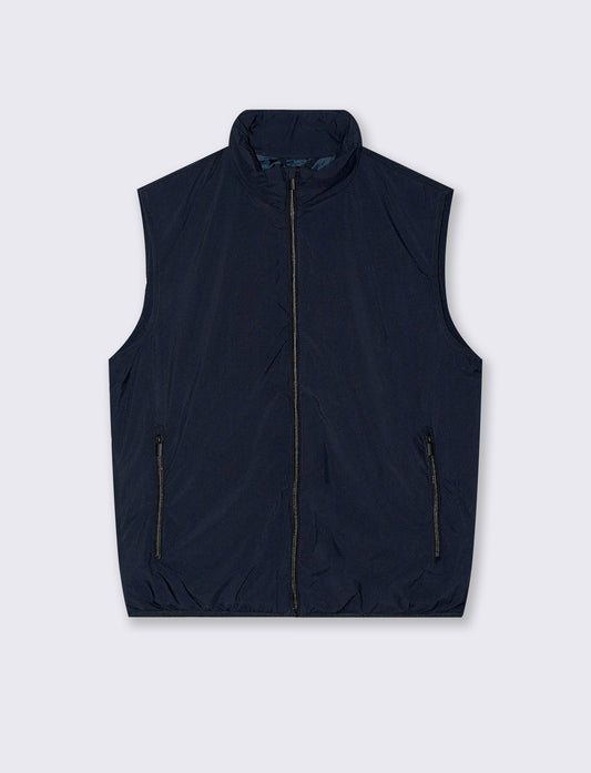 GIUBBOTTO BASIC SMANICATO - Blu
