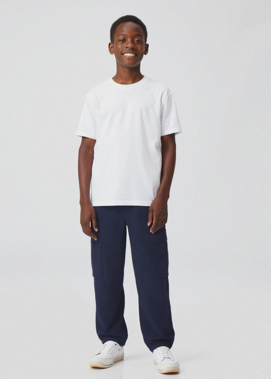 JOGGER MODELLO CARGO - Blu
