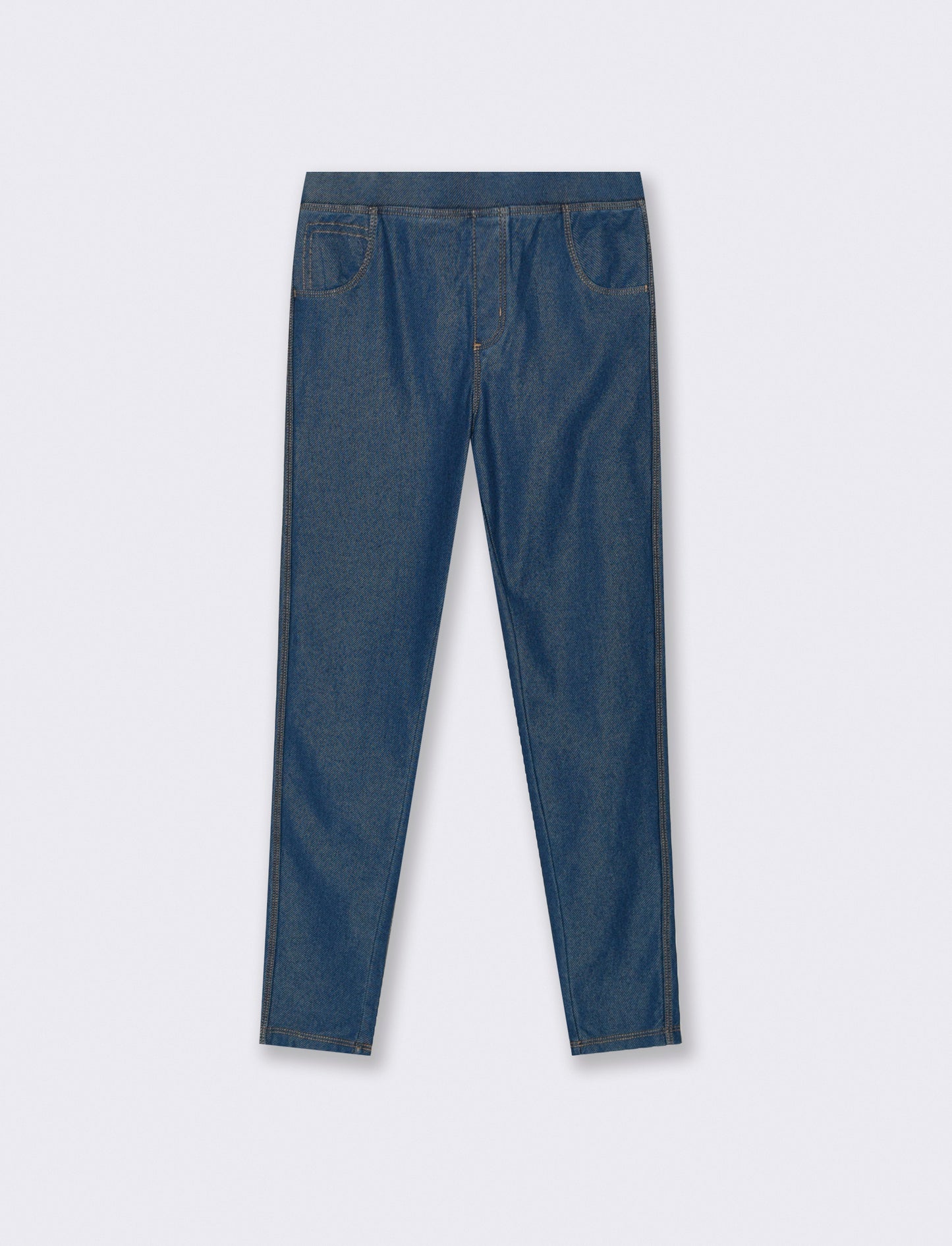 Leggings effetto denim - Denim