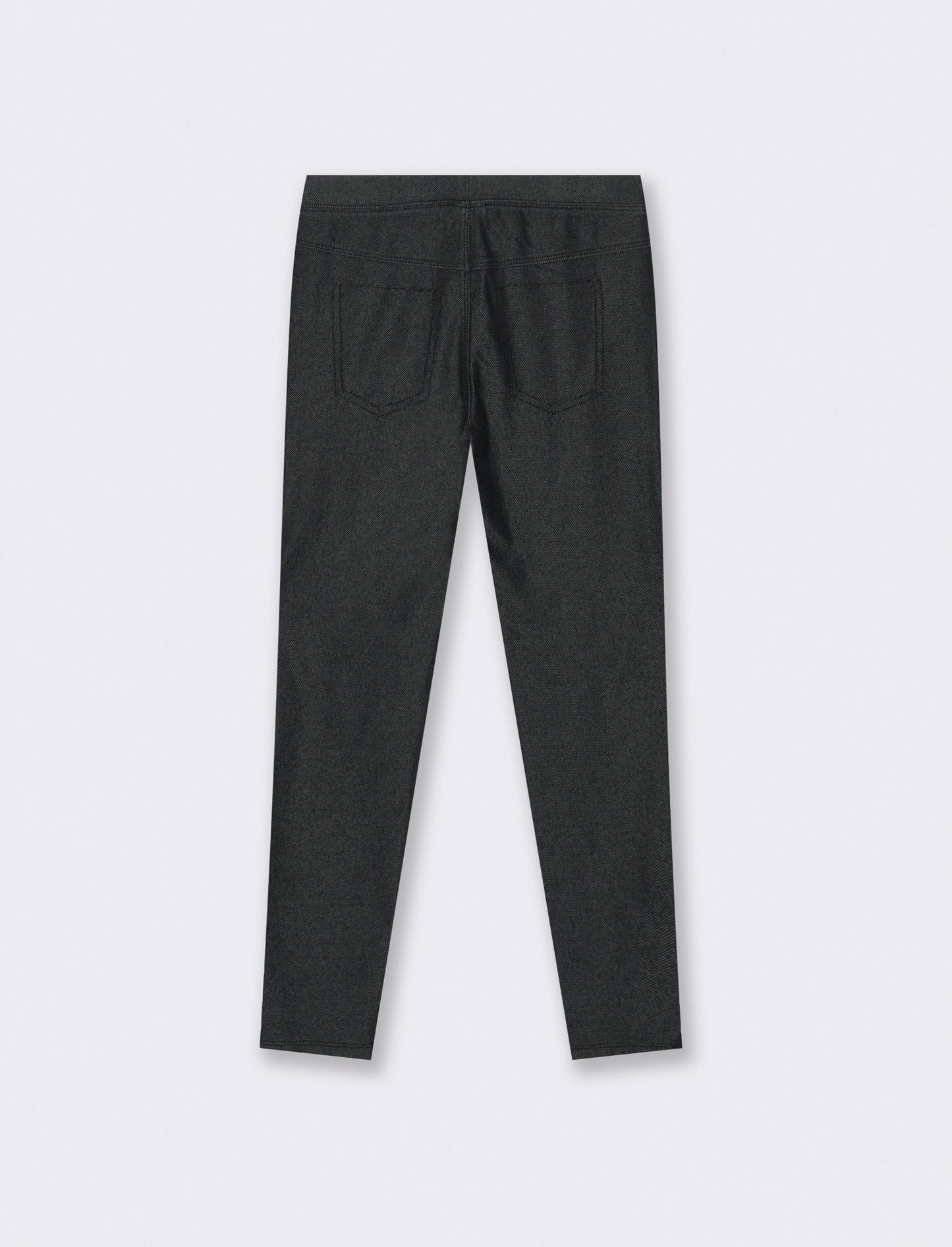 Leggings effetto denim - Nero