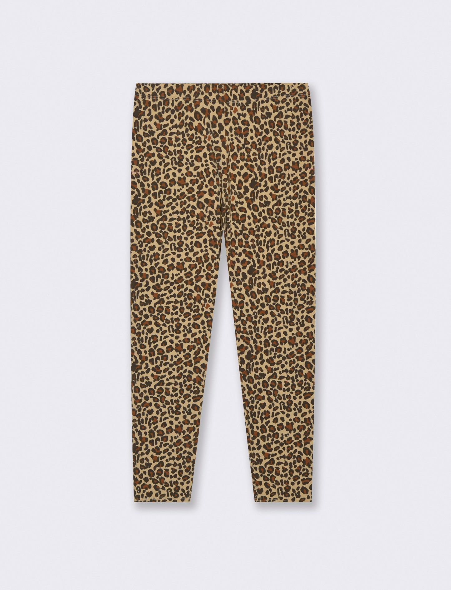 Leggings stampato in cotone elasticizzato. - Maculato