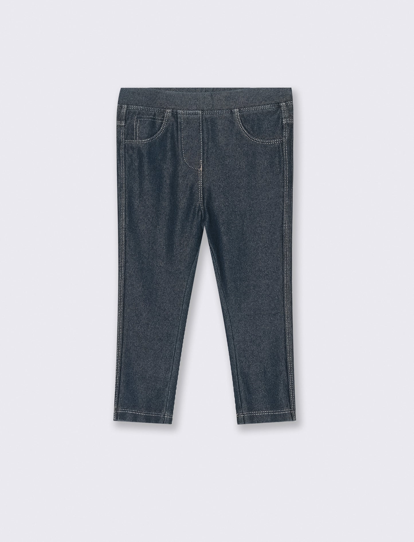 Leggings in cotone - Blu