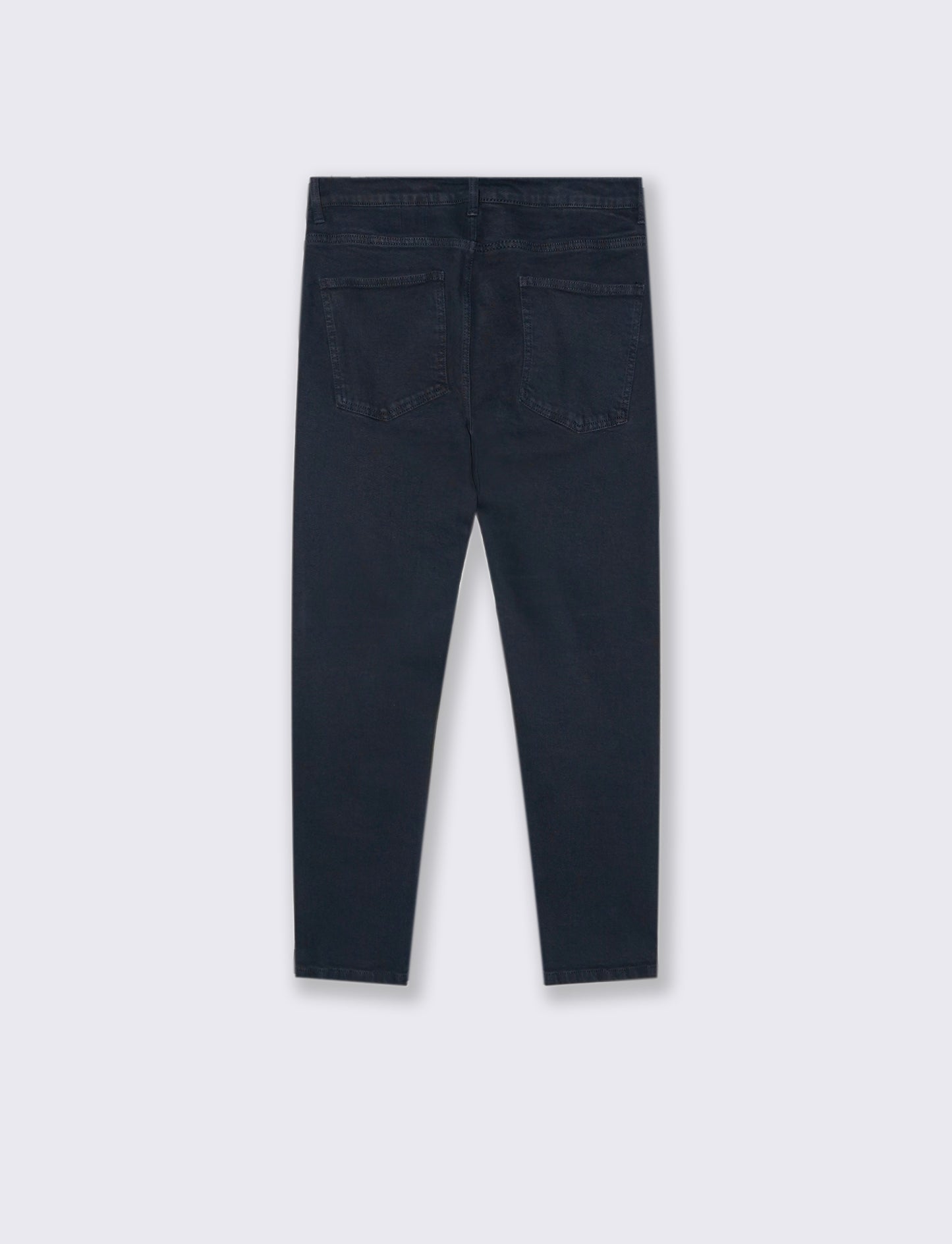 PANTALONI SLAVATI 5 TASCHE SLIM FIT - Blu